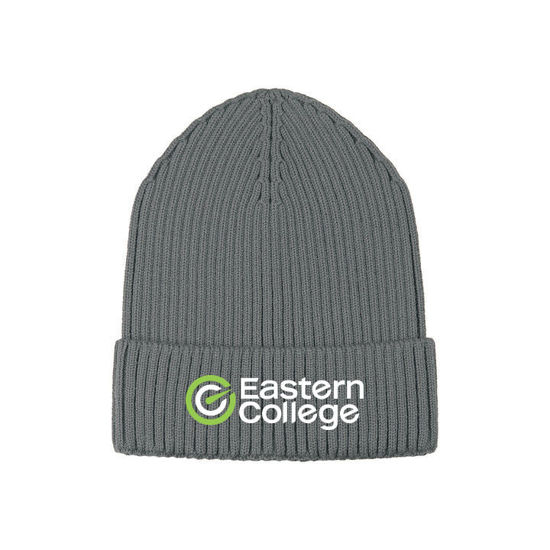 Picture of Ridge Rib Knit Cuff Toque-Grey - Eastern
